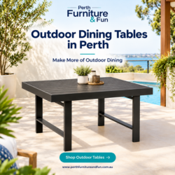 Outdoor Dining Tables in Perth for Beautiful Backyard Gatherings